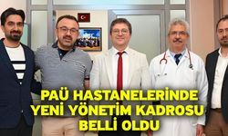 PAÜ Hastanelerinde Yeni Yönetim Kadrosu Belli Oldu
