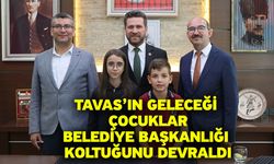 Tavas’ın geleceği çocuklar, belediye başkanlığı koltuğunu devraldı