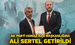 Ak Parti Honaz İlçe Başkanlığına Ali Sertel Getirildi