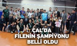Çal’da filenin şampiyonu belli oldu
