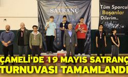 Çameli'de 19 Mayıs Satranç Turnuvası Tamamlandı