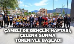 Çameli’de Gençlik Haftası, Çelenk Sunma Töreniyle Başladı