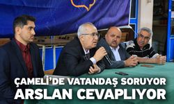 Arslan Güzelyurt ve Belevi Mahallelerindeki vatandaşlarla bir araya geldi