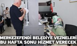 Merkezefendi Belediye Vezneleri Bu Hafta Sonu Hizmet Verecek