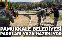 Pamukkale Belediyesi Parkları Yaza Hazırlıyor