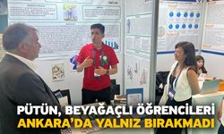 Pütün, Beyağaçlı öğrencileri Ankara’da yalnız bırakmadı