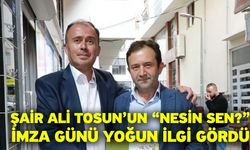 Şair Ali Tosun’un “Nesin Sen?” İmza Günü Yoğun İlgi Gördü