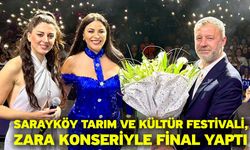 Sarayköy Tarım ve Kültür Festivali, Zara Konseriyle Final Yaptı