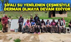 Şifalı su yenilenen çeşmesiyle derman olmaya devam ediyor