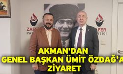 Akman'dan Genel Başkan Ümit Özdağ’a Ziyaret