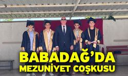 Babadağ’da Mezuniyet Coşkusu