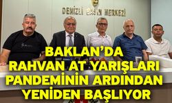 Baklan’da rahvan at yarışları pandeminin ardından yeniden başlıyor