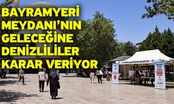 Bayramyeri Meydanı’nın geleceğine Denizlililer karar veriyor