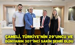 Çameli, Türkiye’nin 29’uncu ve Dünyanın 307’inci Sakin Şehri Oldu