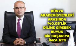 Dünyada 30 Milyon Akademisyen Arasında %0.05’lik Dilimde Yer Alan Türk Bilim İnsanı