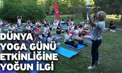 Dünya Yoga Günü Etkinliğine Yoğun İlgi