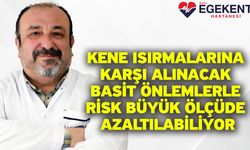Kene Isırmalarına Karşı Alınacak Basit Önlemlerle Risk Büyük Ölçüde Azaltılabiliyor