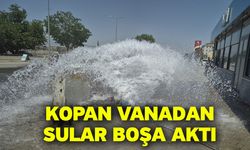 Kopan Vanadan Sular Boşa Aktı
