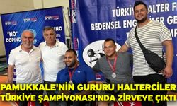 Pamukkale'nin Gururu Halterciler Türkiye Şampiyonası'nda Zirveye Çıktı