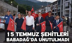 15 Temmuz şehitleri Babadağ’da unutulmadı