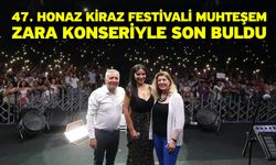 47. Honaz Kiraz Festivali muhteşem Zara konseriyle son buldu