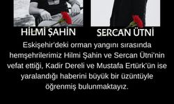 Kumral'dan orman şehitleri için taziye mesajı