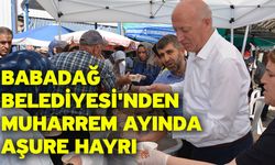 Babadağ Belediyesi'nden Muharrem Ayında Aşure Hayrı