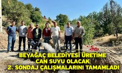 Beyağaç Belediyesi üretime can suyu olacak 2. sondaj çalışmalarını tamamladı