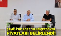 Çameli’de 2025 Yılı Biçerdöver Fiyatları Belirlendi!