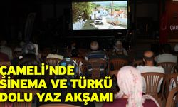 Çameli’nde sinema ve türkü dolu yaz akşamı