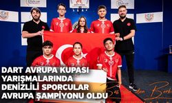 Dart Avrupa Kupası Yarışmalarında Denizlili sporcular Avrupa şampiyonu oldu