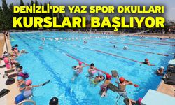 Denizli'de yaz spor okulları kursları başlıyor
