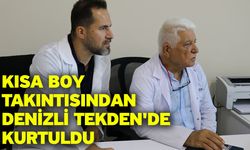 Kısa boy takıntısından Denizli Tekden'de kurtuldu