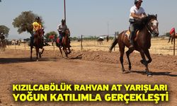 Kızılcabölük Rahvan At Yarışları yoğun katılımla gerçekleşti