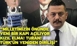 “Milletimizin önünde yeni bir kapı açılıyor: Kızıl Elma! Turan! Türk’ün yeniden dirilişi”