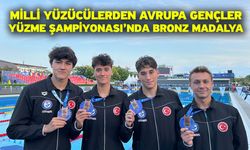 Milli yüzücülerden Avrupa Gençler Yüzme Şampiyonası’nda bronz madalya
