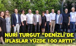 Nuri Turgut: “Denizli’de İflaslar Yüzde 100 Arttı”