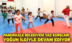 Pamukkale Belediyesi Yaz Kursları Yoğun İlgiyle Devam Ediyor