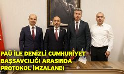 PAÜ ile Denizli Cumhuriyet Başsavcılığı Arasında Protokol İmzalandı