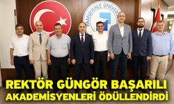 Rektör Güngör Başarılı Akademisyenleri Ödüllendirdi