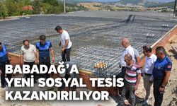 Babadağ’a Yeni Sosyal Tesis Kazandırılıyor