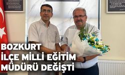 Bozkurt İlçe Milli Eğitim Müdürü değişti