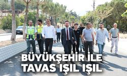 Tavas Bağlar Yolu modern yüzüne kavuştu