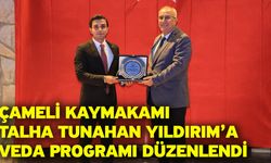 Çameli Kaymakamı Talha Tunahan Yıldırım’a Veda Programı Düzenlendi