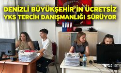 Denizli Büyükşehir’in ücretsiz YKS tercih danışmanlığı sürüyor