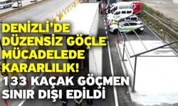 Denizli’de Düzensiz Göçle Mücadelede Kararlılık! 133 Kaçak Göçmen Sınır Dışı Edildi