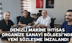 Denizli Makine İhtisas Organize Sanayi Bölgesi’nde Yeni Sözleşme İmzalandı