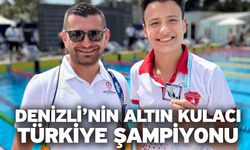 Denizli’nin altın kulacı Türkiye şampiyonu