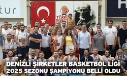 Denizli Şirketler Basketbol Ligi 2025 Sezonu Şampiyonu Belli Oldu