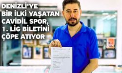 Denizli'ye bir ilki yaşatan Cavidil Spor, 1. Lig biletini çöpe atıyor